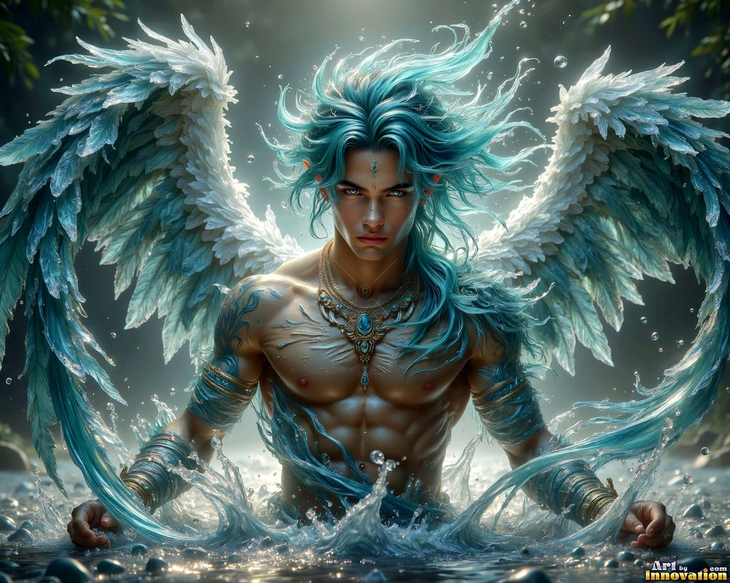 Angels of the Elements - AI Elemental Angel Art Gallery