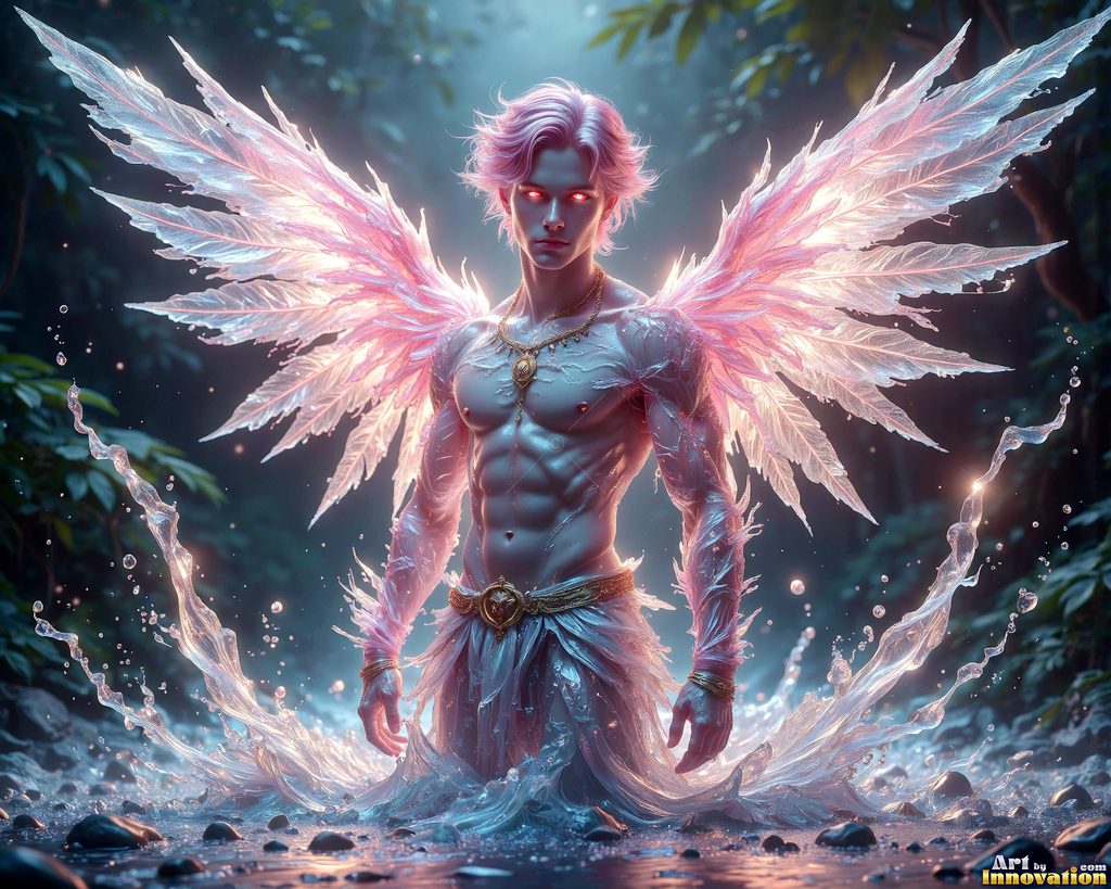Angels of the Elements - AI Elemental Angel Art Gallery