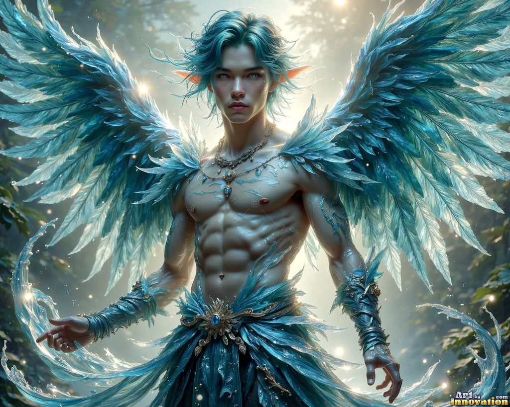 Angels of the Elements - AI Elemental Angel Art Gallery