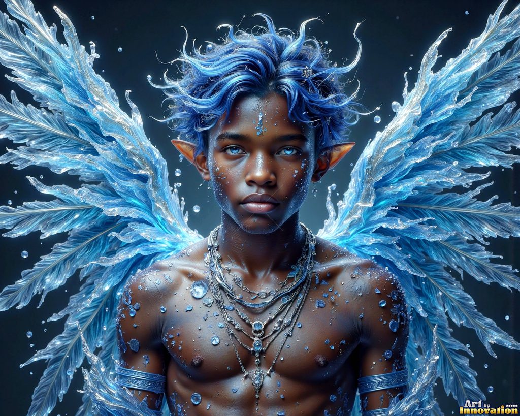 Angels of the Elements - AI Elemental Angel Art Gallery