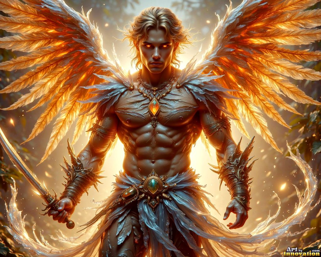 Angels of the Elements - AI Elemental Angel Art Gallery