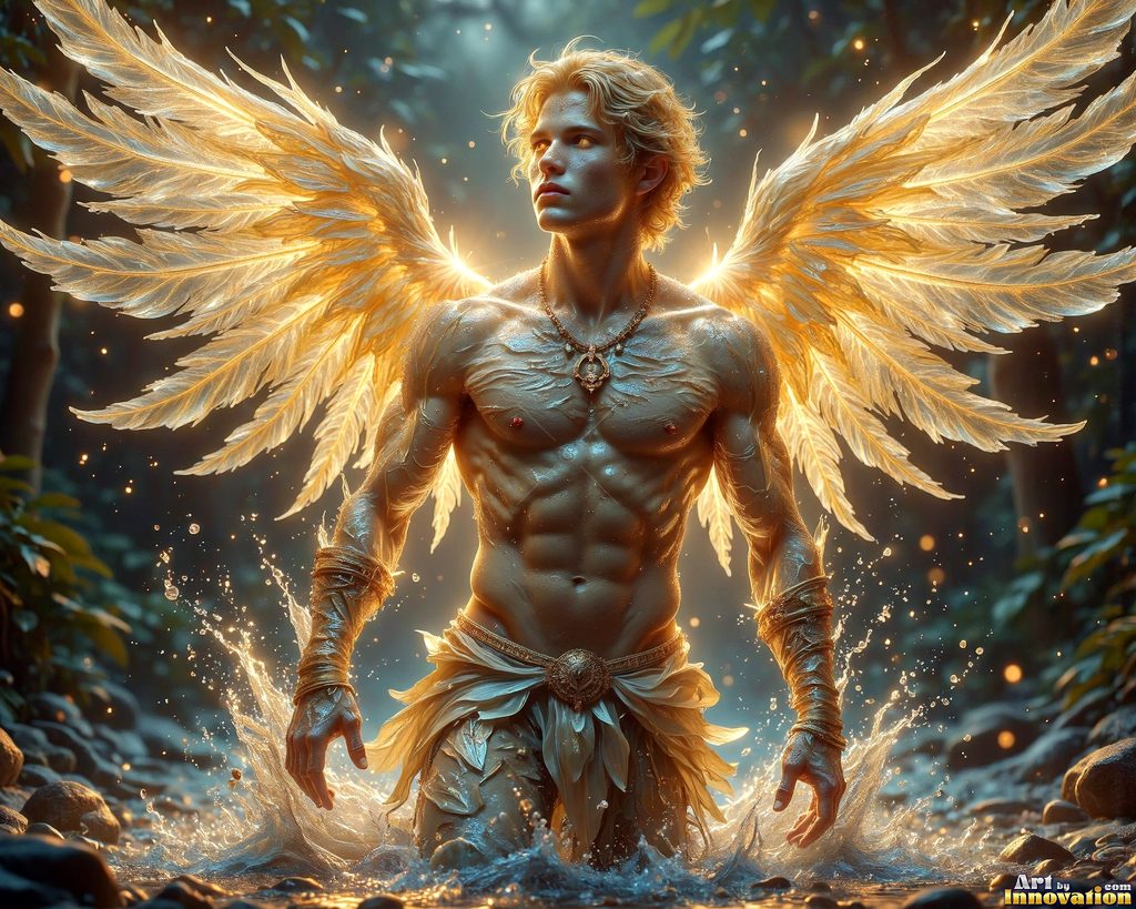 Angels of the Elements - AI Elemental Angel Art Gallery