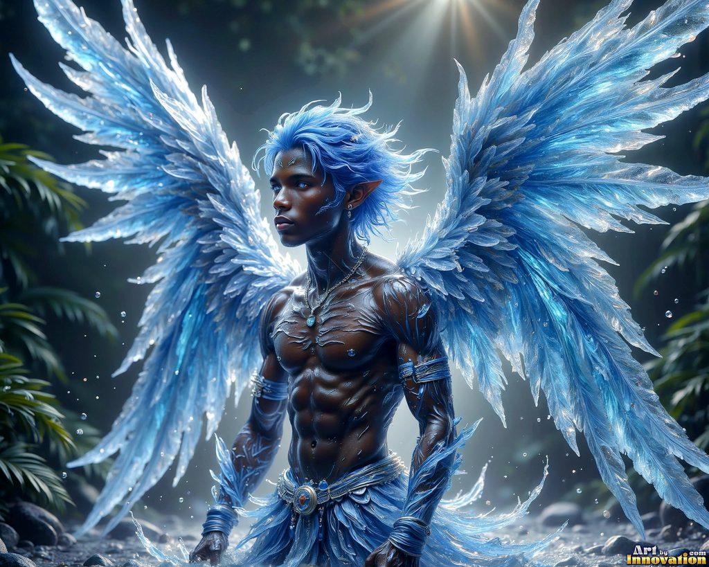 Angels of the Elements - AI Elemental Angel Art Gallery
