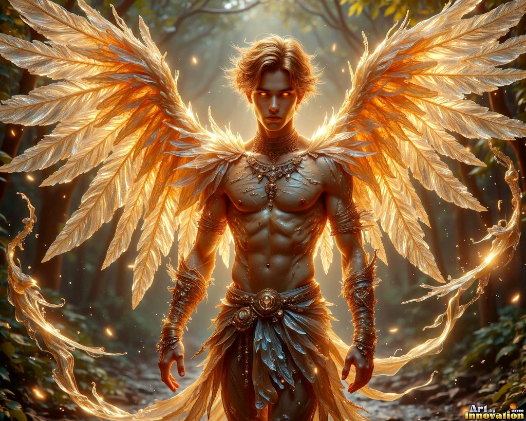 Angels of the Elements - AI Elemental Angel Art Gallery