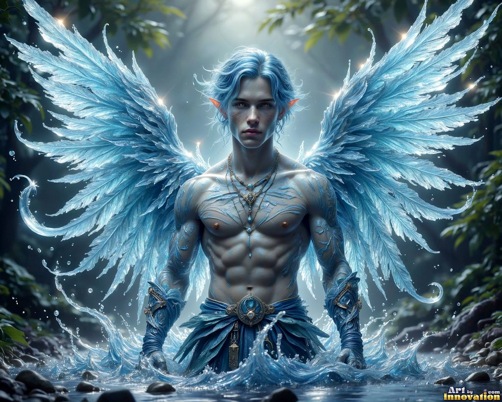 Angels of the Elements - AI Elemental Angel Art Gallery
