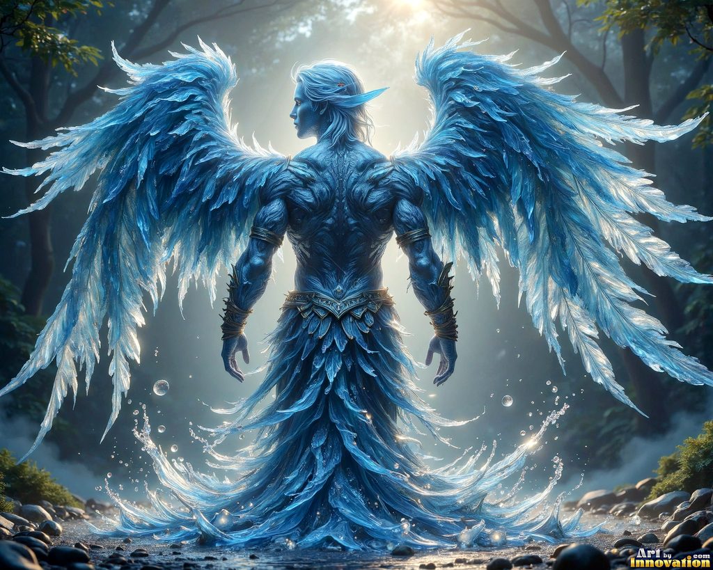 Angels of the Elements - AI Elemental Angel Art Gallery