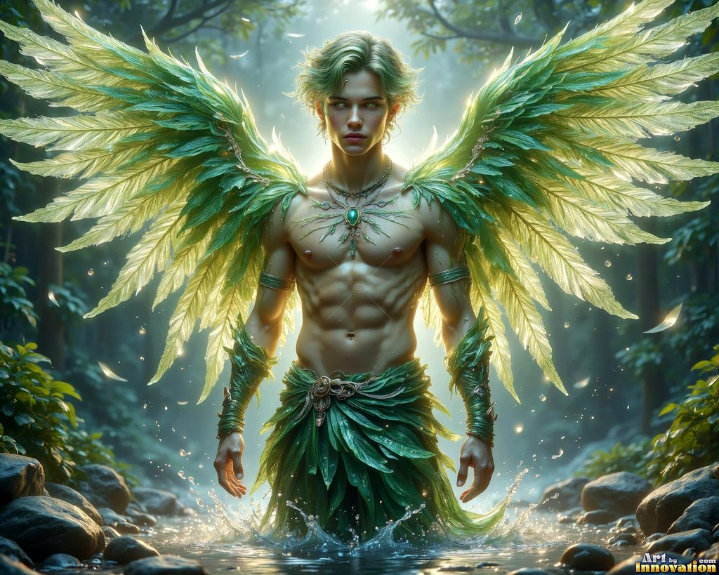 Angels of the Elements - AI Elemental Angel Art Gallery