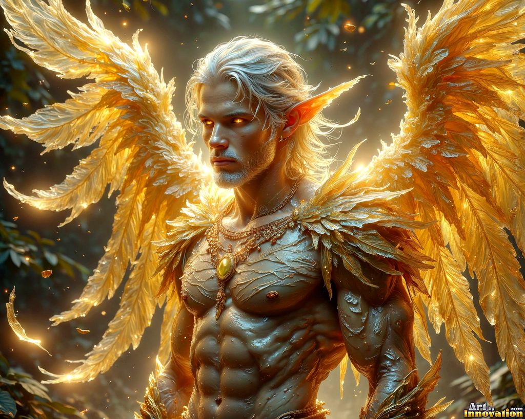 Angels of the Elements - AI Elemental Angel Art Gallery