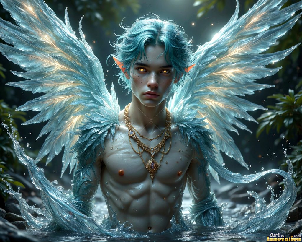 Angels of the Elements - AI Elemental Angel Art Gallery
