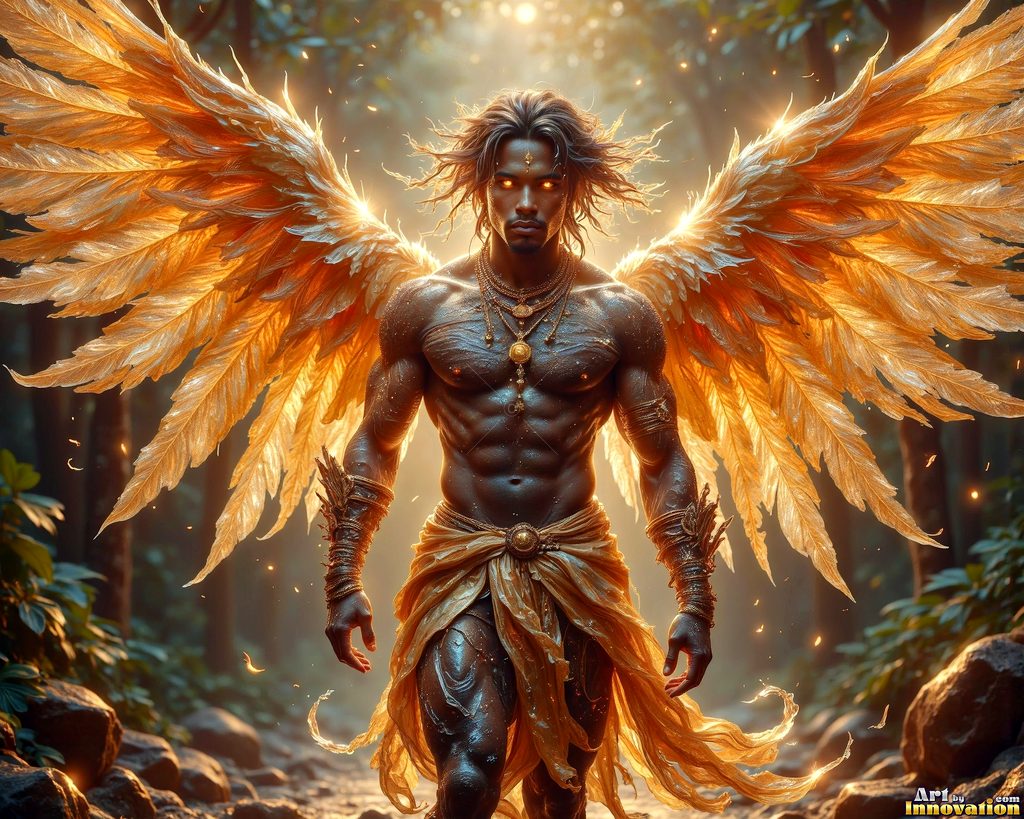 Angels of the Elements - AI Elemental Angel Art Gallery