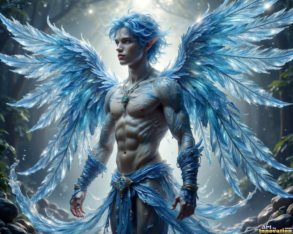 Angels of the Elements - AI Elemental Angel Art Gallery
