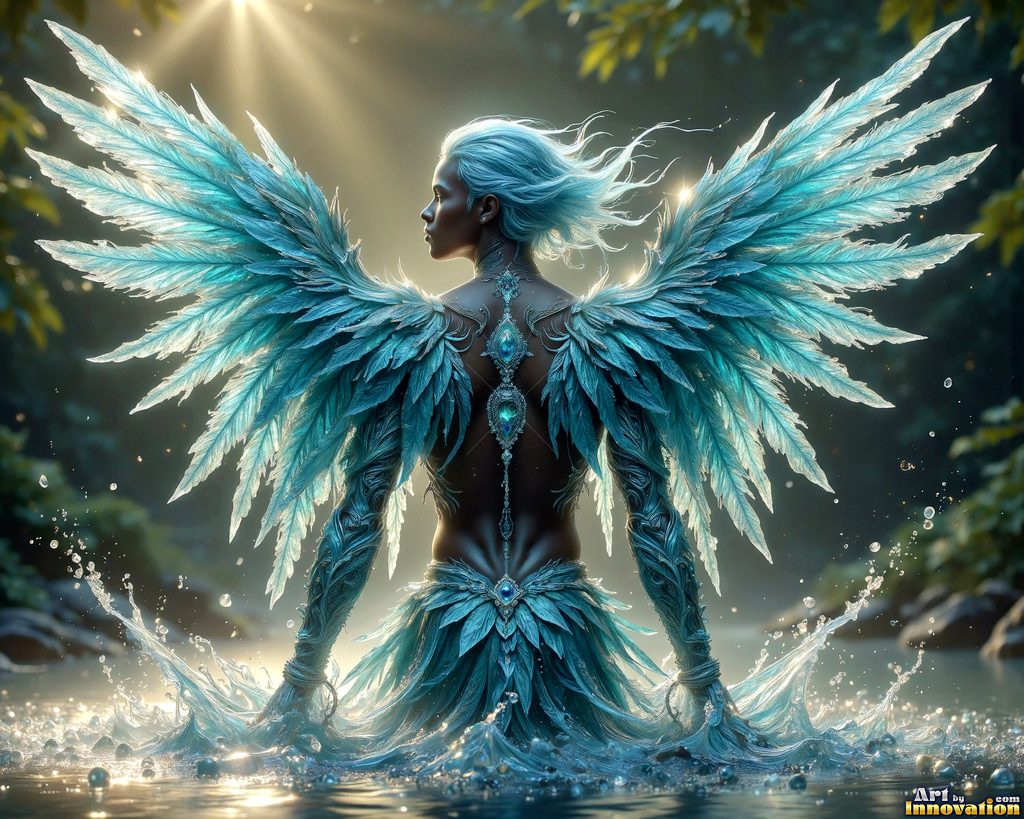 Angels of the Elements - AI Elemental Angel Art Gallery