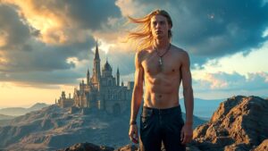 Spirits in the City of Gold – AI Art