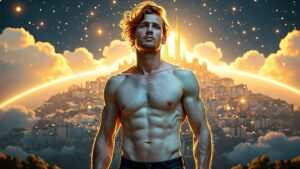 Spirits in the City of Gold – AI Art