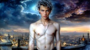 Spirits in the City of Gold – AI Art