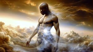 Spirits in the City of Gold – AI Art