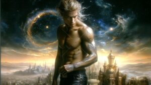 Spirits in the City of Gold – AI Art