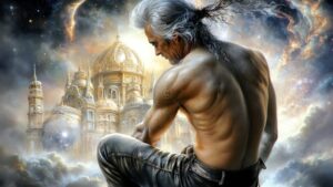 Spirits in the City of Gold – AI Art