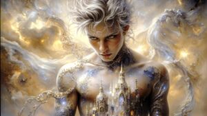 Spirits in the City of Gold – AI Art