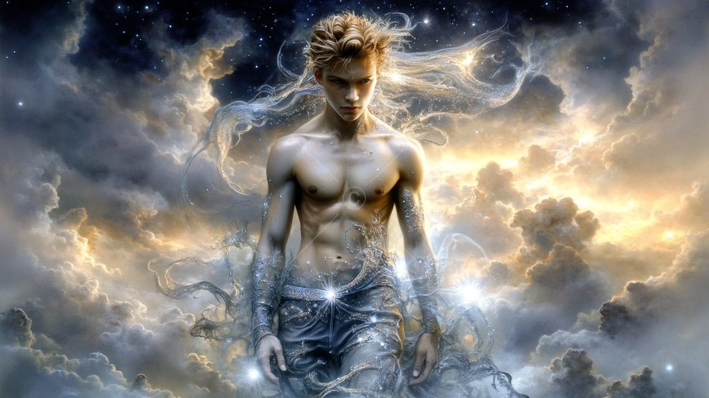 Spirits in the City of Gold - AI Art