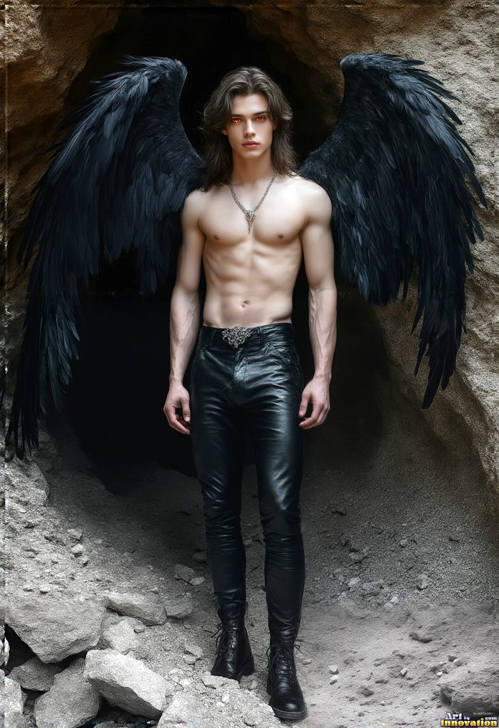 Male Vampires in Black