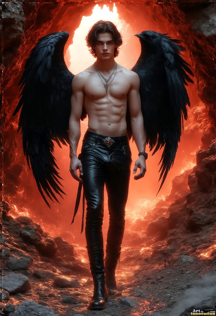 Male Vampires in Black