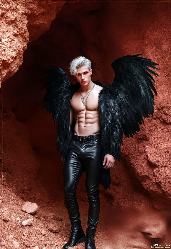 Male Vampires in Black