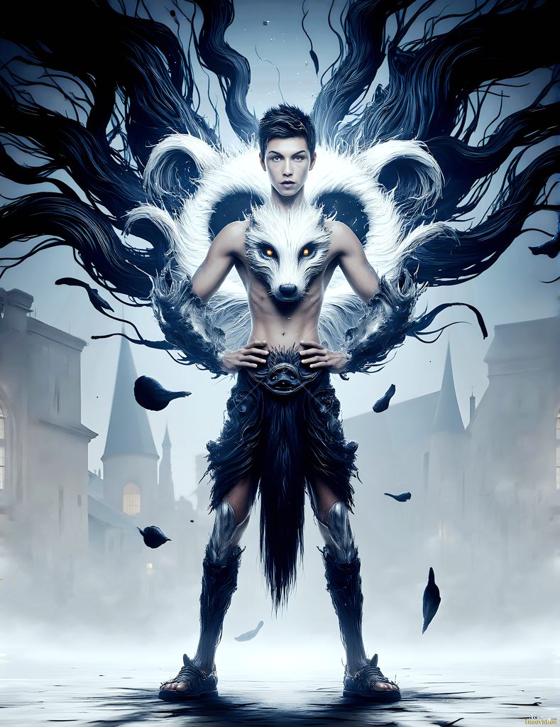 The House of the Badgers - AI Wizard Art