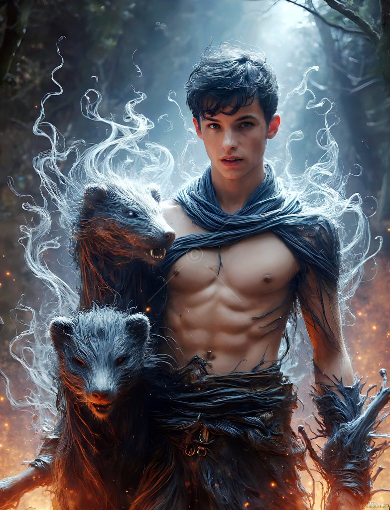 The House of the Badgers - AI Wizard Art
