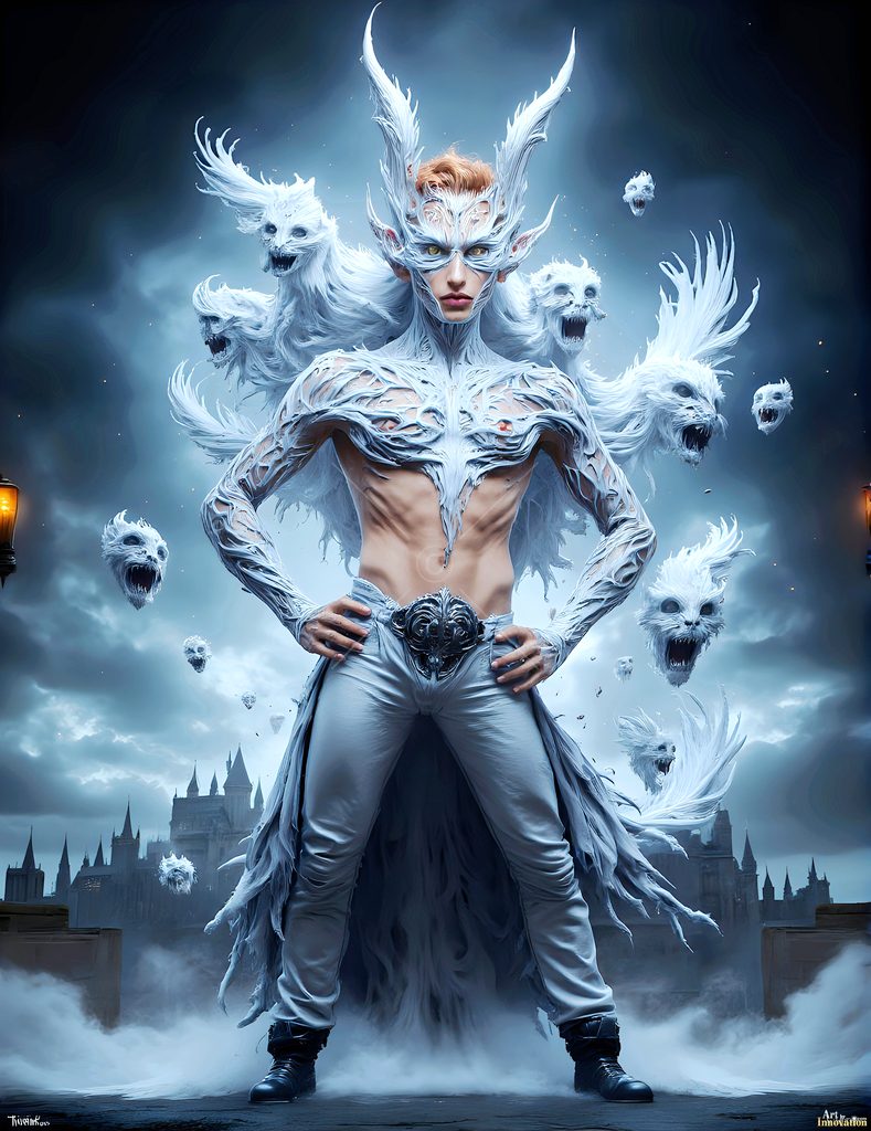 The House of the Lions - AI Wizard Art