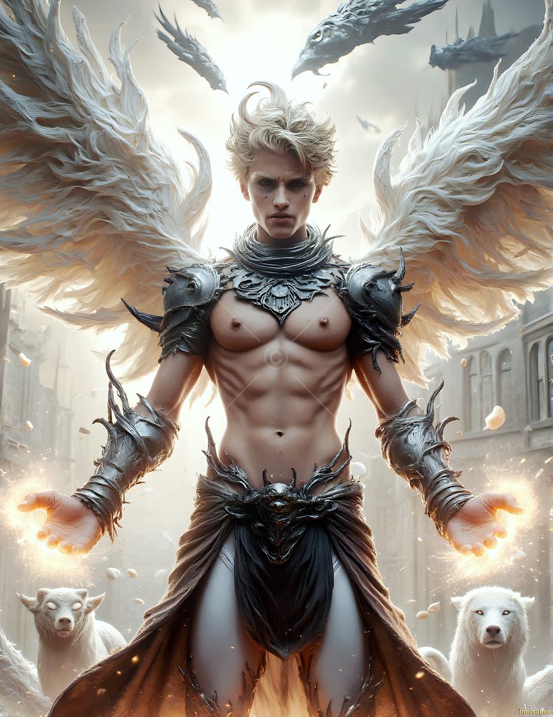 The House of the Lions - AI Wizard Art