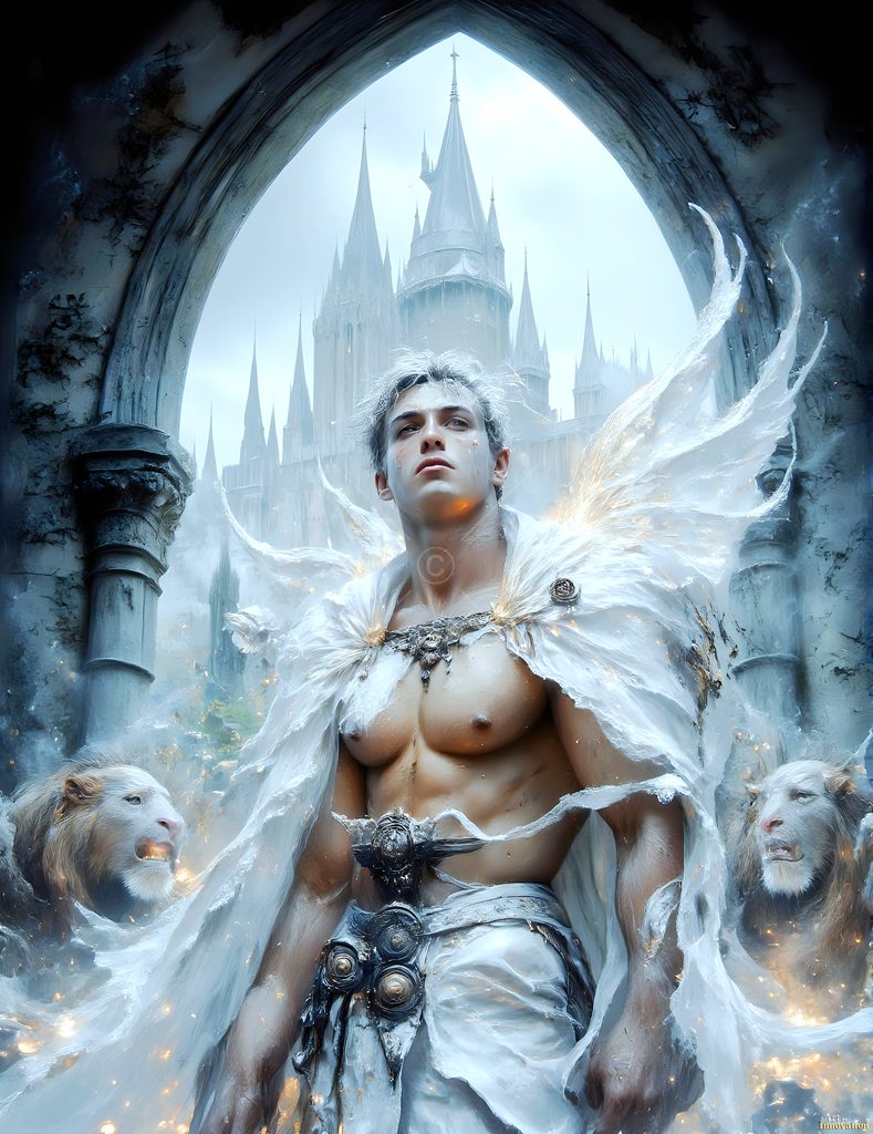 The House of the Lions - AI Wizard Art