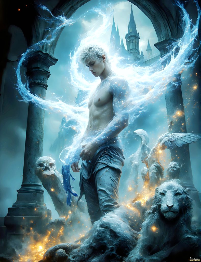 The House of the Lions - AI Wizard Art