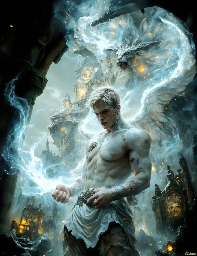 The House of the Lions - AI Wizard Art
