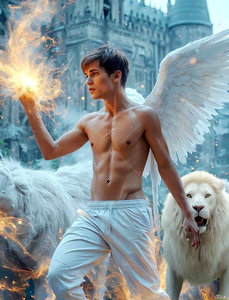 The House of the Lions - AI Wizard Art