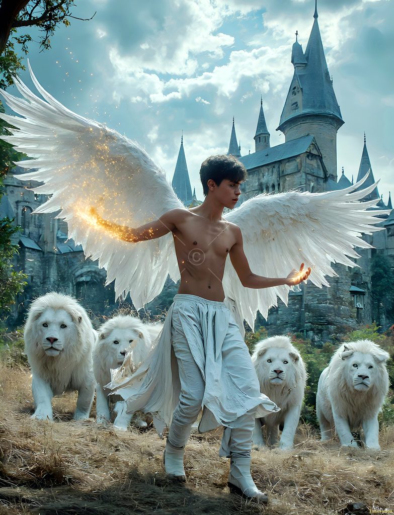 The House of the Lions - AI Wizard Art