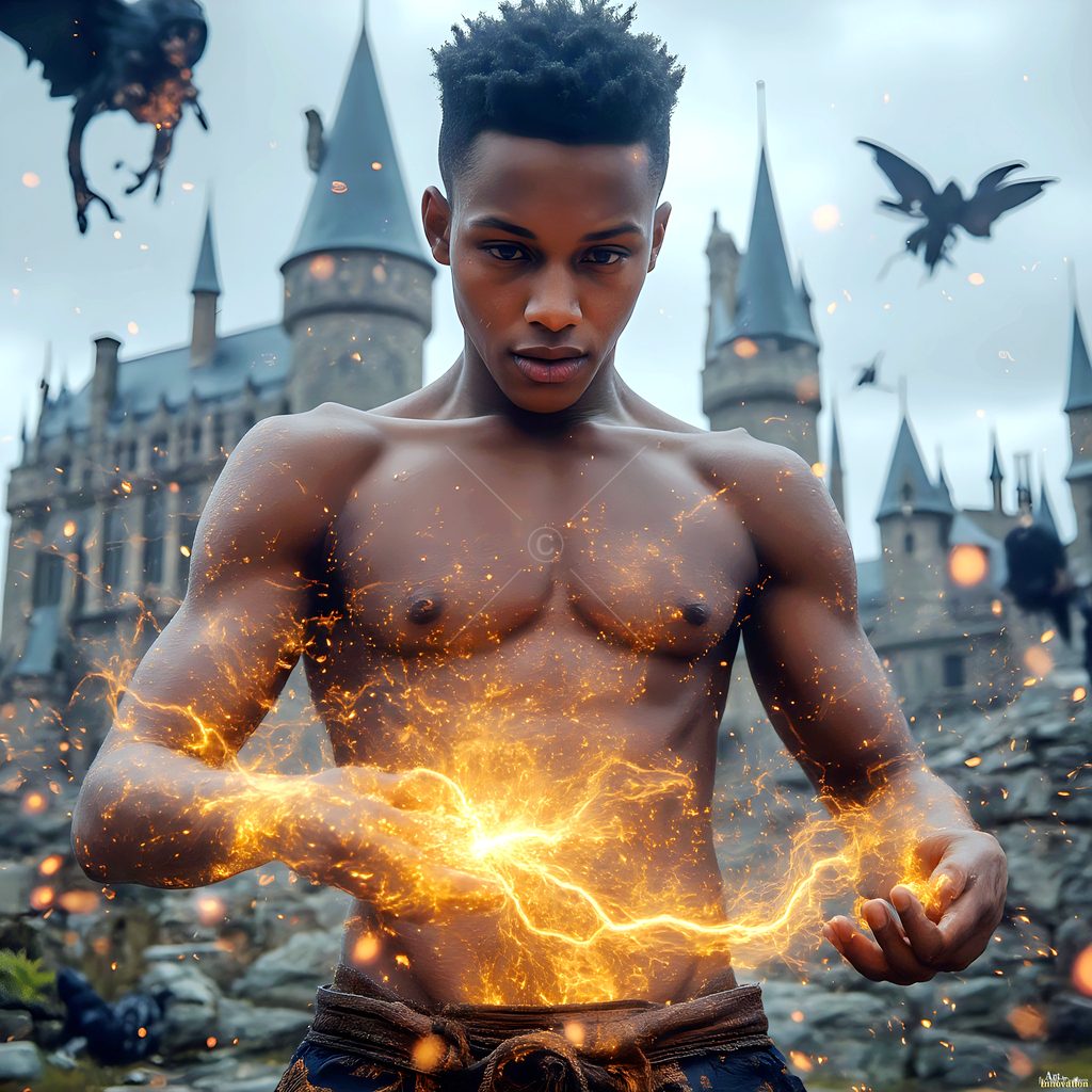 The House of the Lions - AI Wizard Art
