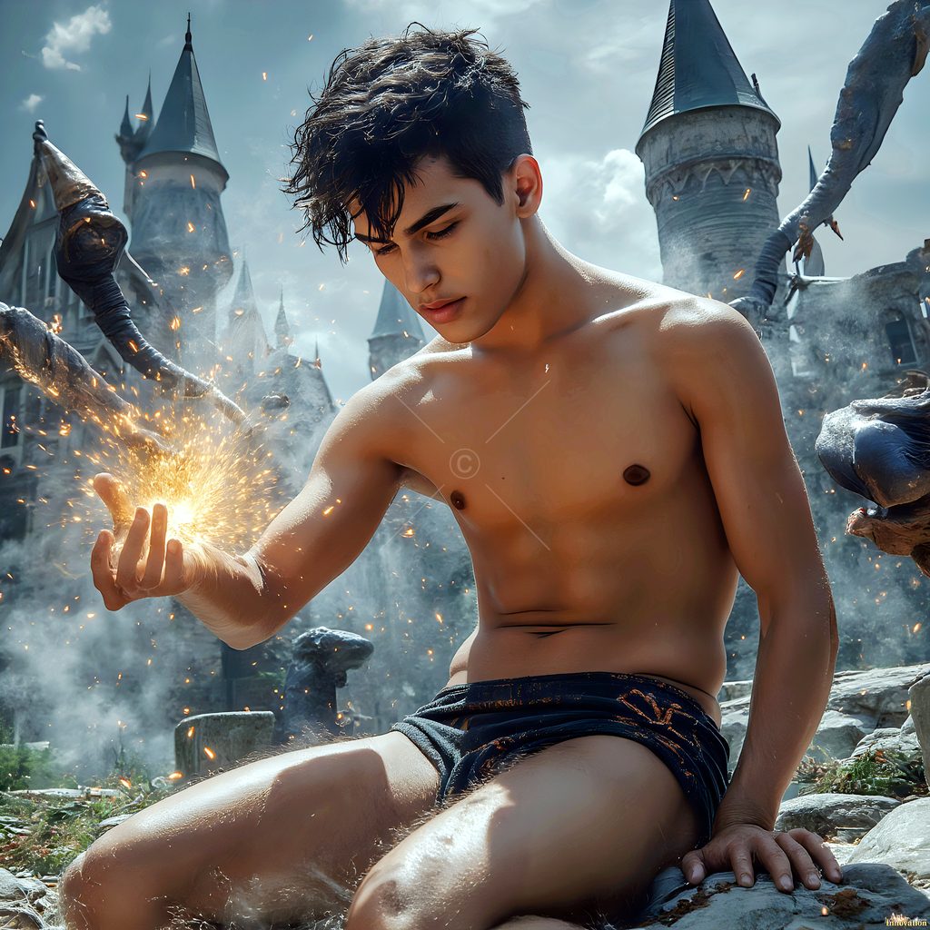 The House of the Lions - AI Wizard Art