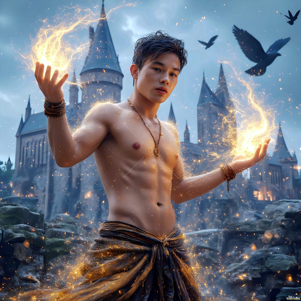 The House of the Ravens - AI Wizard Art