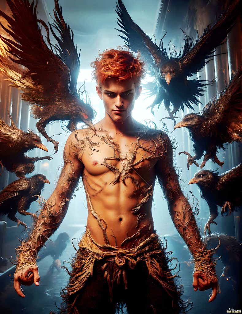 The House of the Ravens - AI Wizard Art