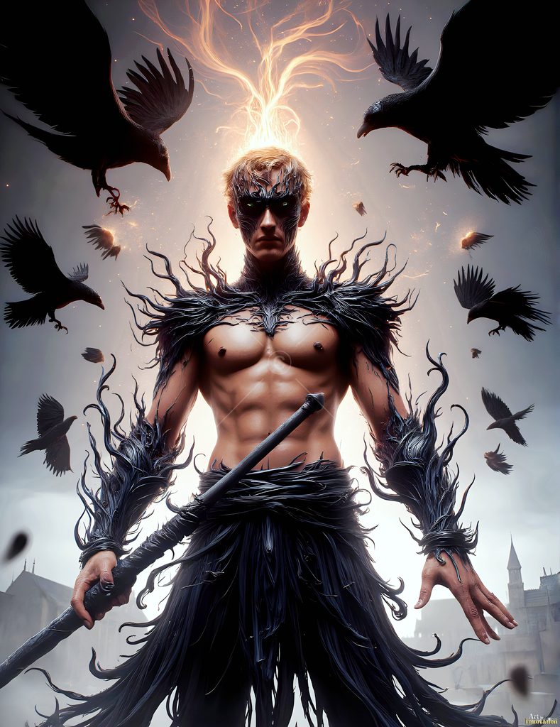 The House of the Ravens - AI Wizard Art