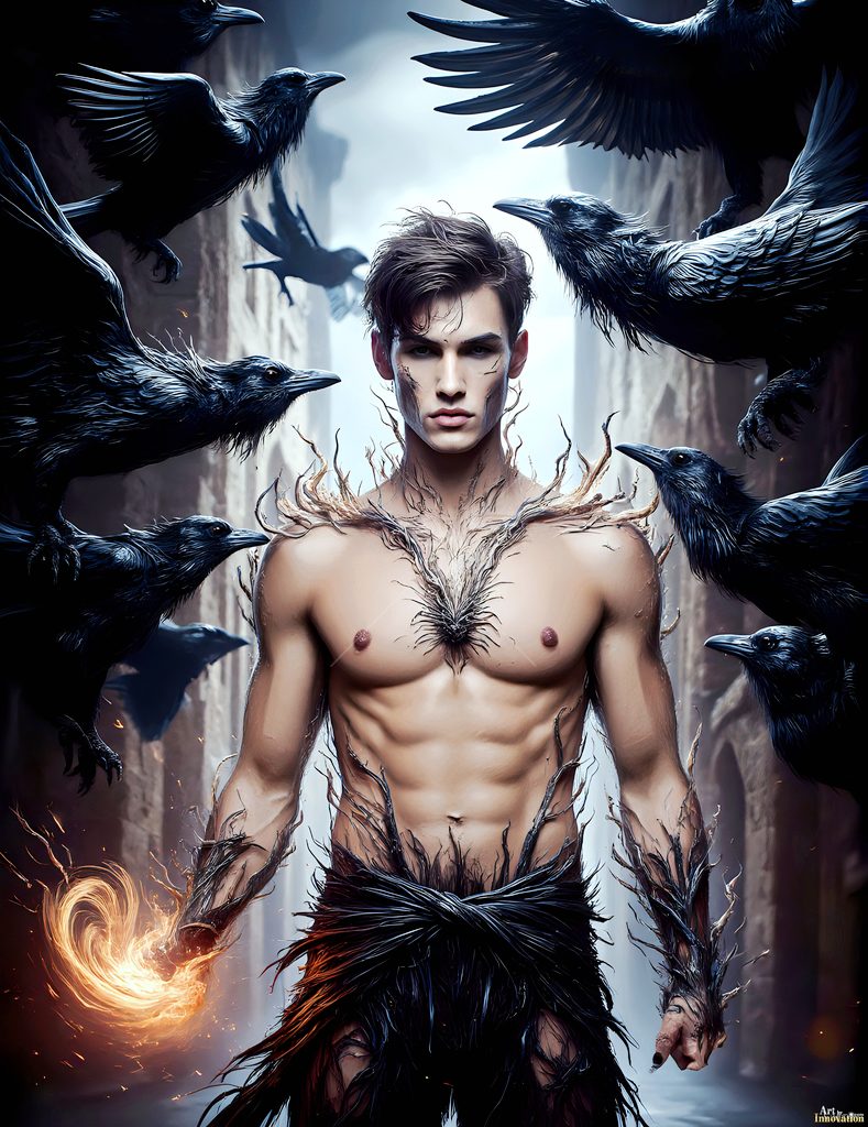 The House of the Ravens - AI Wizard Art