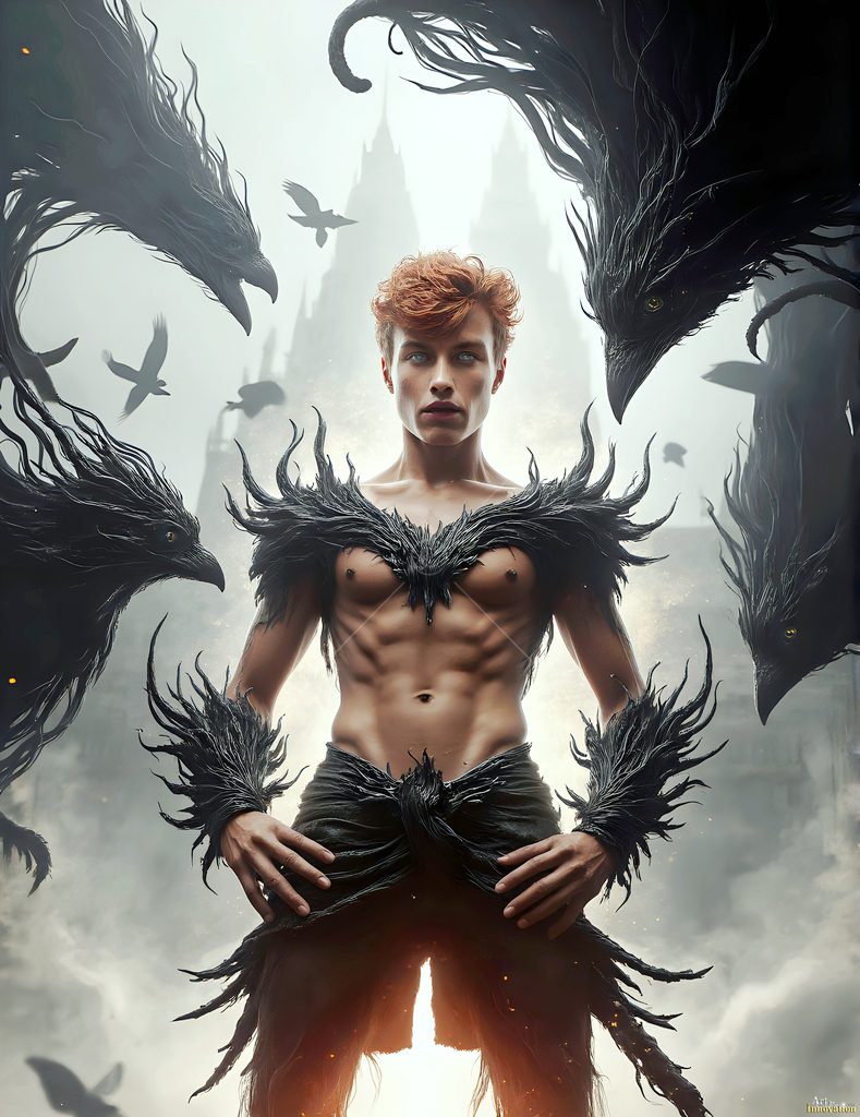 The House of the Ravens - AI Wizard Art