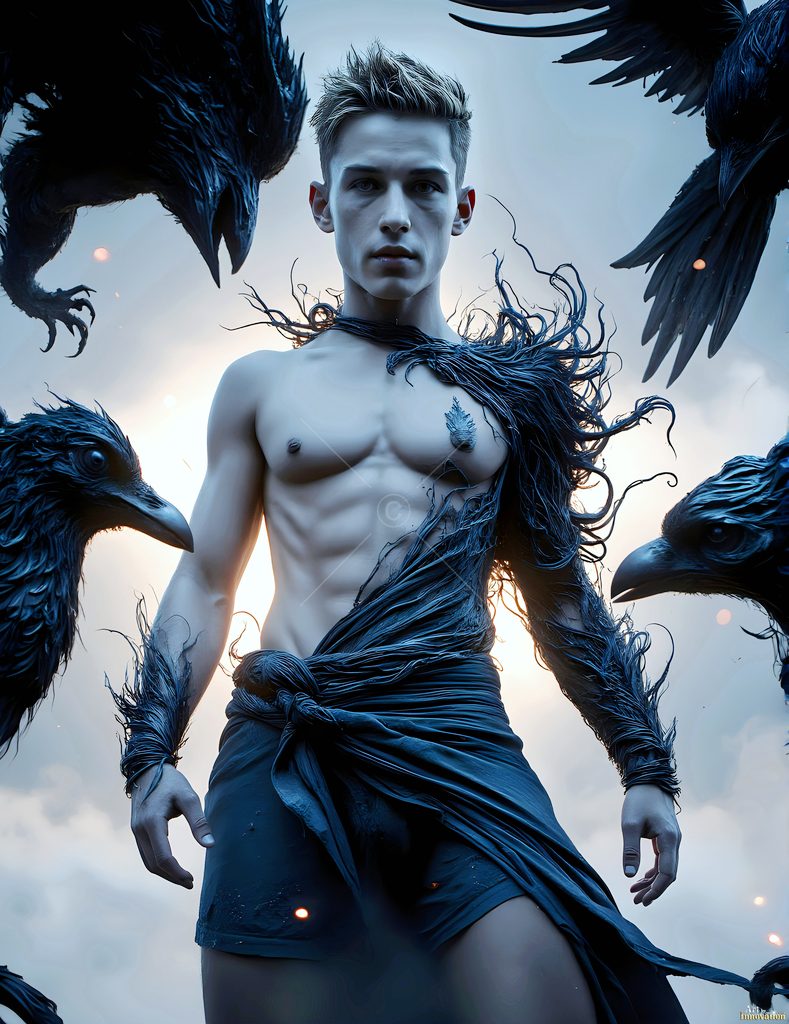 The House of the Ravens - AI Wizard Art
