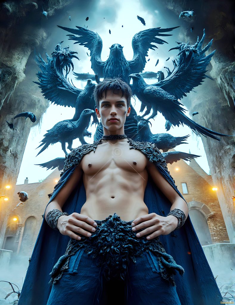 The House of the Ravens - AI Wizard Art