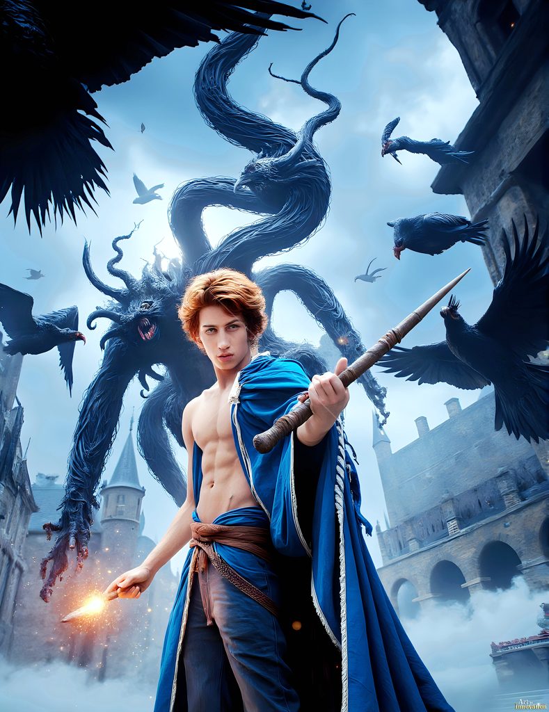 The House of the Ravens - AI Wizard Art