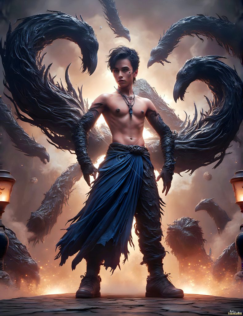 The House of the Ravens - AI Wizard Art
