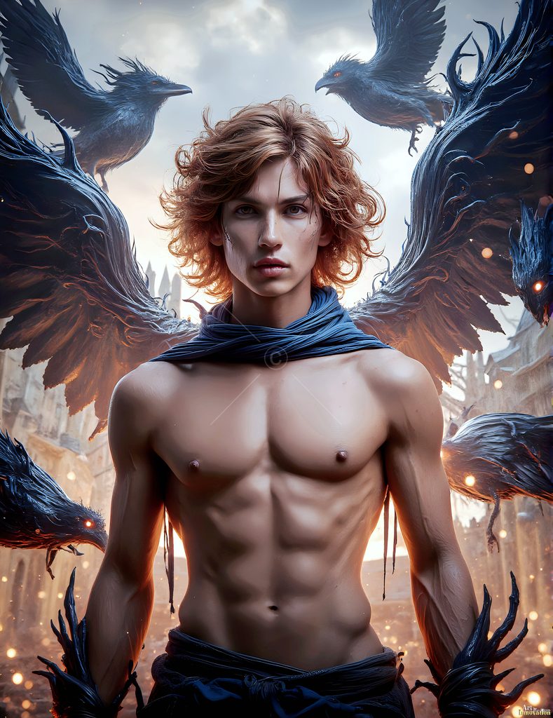 The House of the Ravens - AI Wizard Art