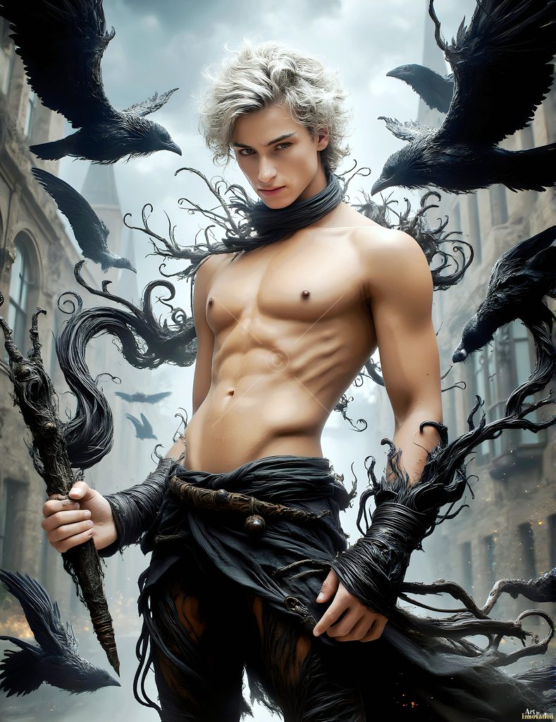 The House of the Ravens - AI Wizard Art