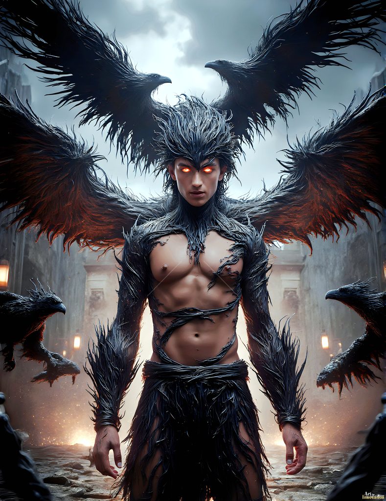 The House of the Ravens - AI Wizard Art